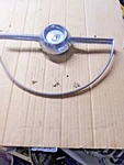 1954 Ford Car Original Steering Wheel Center Horn And Spring Fag 3624. Fixed Price $25.00.