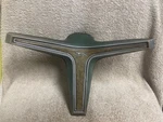 Used Mercury 1970-73 Cougar XR7 Tri Bar Horn Pad Rimblow Steering Wheel Green. Fixed Price $315.00.