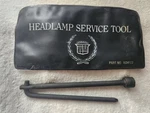 Cadillac Headlamp Service Tool & Black Plastic Pouch Part No. 1634123. Fixed Price $10.99.