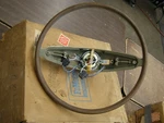 Nos Oem Ford 1967 Thunderbird Steering Wheel Green + Woodgrain T-bird. Fixed Price $429.00.