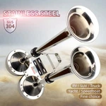 12V/24V Marine Boat Stainless Steel Dual Trumpet Electric Horn Mounting Bracket. Fixed Price $185.22.