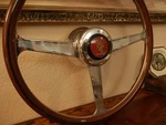 Porsche 356 B Nardi Steering Wheel 41 Cm Wood St. Christopher Nos. Fixed Price $4100.00.