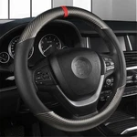 15" Steering Wheel Cover Carbon Leather For Honda Civic / Accord Cr-v Crv. Fixed Price $11.89.