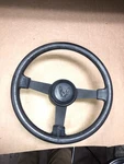 1982-1989 Pontiac Firebird Trans Am Leather Steering Wheel Gta Horn Button Cap. Fixed Price $215.99.