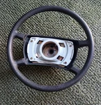 Mercedes Benz Original 300D Black Leather Steering Wheel 1264603703 B66268201. Fixed Price $200.00.