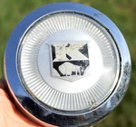 Oem 1951-1952 Kaiser Steering Wheel Horn Center Cap Emblem. Fixed Price $59.99.