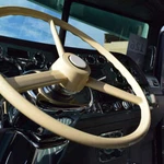 SC-525-3025-70332 20" Retro White Ivory Steering Wheel Cabover Conventional. Fixed Price $443.99.