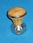 Vintage Chrome Steering Wheel Suicide Casco Spinner Knob. Fixed Price $34.99.