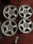 1997-1999 Chevrolet Corvette C5 Silver Wheel Set Rims Oem 18X9.5-17X8.5 Original. Fixed Price $499.00.