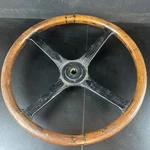 Antique Ford Model 17" Steering Wheel T902 All Wood. Fixed Price $299.99.
