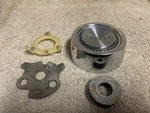 Used Ford C5DA-13A800-A 1964-65 Falcon Chrome Horn Button. Fixed Price $45.00.