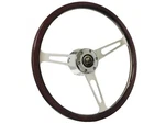 1966 - 1972 Ford Bronco S6 Classic Espresso Wood Steering Wheel Kit. Fixed Price $413.99.