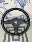 Bmw E30 M3 Steering Wheel KBA70074 E24 E34 M5 E28 E32 Mtechnik Technic MT1. Fixed Price $437.70.