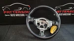 2009 Infiniti FX35 Black Leather Wrapped Steering Wheel. Fixed Price $125.00.