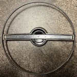 1965 Dodge Coronet 440 Steering Wheel Chrome Center Horn Cover Oem. Fixed Price $49.99.