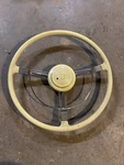 1939 1940 Cadillac Lasalle Steering Wheel Banjo Horn Button Center. Fixed Price $2750.00.