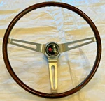 1964-1966 Corvette Steering Wheel 3 Spoke Horn Button Emblem Trim Chevy Interior. Fixed Price $1088.99.