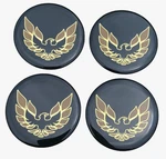 Gold Pontiac Firebird Trans Am Wheels Center Cap Decals Emblems Rims Steering. Fixed Price $24.99.