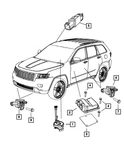 Genuine Mopar Steering Column Module 1NJ75LC5AF. Fixed Price $452.79.