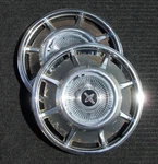 Lot Of 2 Genuine 1966 Chevy Corvair Corsa 13" Hubcaps Wheel Covers Oem. Fixed Price $39.99.