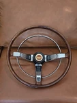 Vdm Steering Wheel Wood Volkswagen Vw Beetle Karmann Ghia 400 Mm. Fixed Price $1200.00.