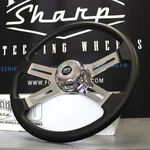 18" Black Polyurethane Steering Wheel With 5-BOLT Horn For Freightliner 96-06. Fixed Price $178.41.