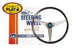 Vw Type 1 3 Bug Ghia Super Beetle Flat 4 Gt Mahogany Wood Grip Steering Wheel. Fixed Price $400.00.