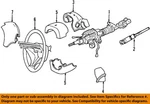 Chrysler Oem 05-07 Caravan Shroud, Switches Levers-switch Cover YJ35ZJ8AA. Fixed Price $47.13.