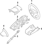 Genuine Ford Wheel Assembly Steering DA1Z-3600-JB. Fixed Price $705.36.