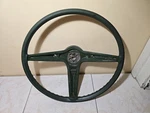 1969 1970 1971 1972 1973 1974 Gto Firebird Lemans Medium Green Steering Wheel Gm. Fixed Price $75.00.