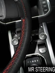 For Triumph TR3 1955-1962 Black Leather Steering Wheel Cover Red Double Stitch. Fixed Price $56.02.