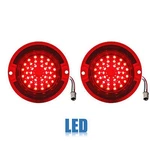 63 Chevy Impala Bel Biscayne Red Led Rear Tail Turn Signal Light Lens Pair. Fixed Price $57.90.