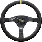 Omp Velocita Superleggero 350MM Suede Leather Steering Wheel Black. Fixed Price $407.99.