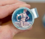 Vintage 1950S Hollywood Pin-up Suicide Steering Wheel Knob Spinner Rat Rod Blue. Fixed Price $125.00.