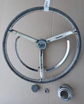 1958 Mercury Steering Wheel Montclair Monterey Park Lane Colony. Fixed Price $65.00.