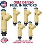 X6 Oem Denso Fuel Injectors 2001-03 Ford Escape 3.0L V6 #YL8E-C7B, YL8E-C2B. Fixed Price $135.00.