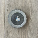57 Mercury Steering Wheel Horn Button W/o Power Used. Fixed Price $43.65.