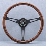 Nardi Nd Classic 380MM Steering Wheel Mahogany Wood Black Spoke. Fixed Price $99.00.