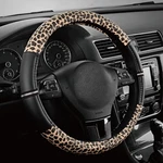 Road Forts Leopard Steering Wheel Cover - Made With Pvc Leather Cheetah. Fixed Price $23.78.