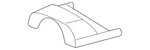 Genuine Ford Upper Shroud AE5Z-3530-AG. Fixed Price $26.83.