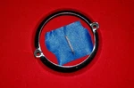 Vw Karmann Ghia 1959-1964 Front Turn Signal Lens Collar Ring, Hella, Bullet, Oem. Fixed Price $59.00.