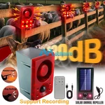 24H & Light Alarm Motion Sensor 130DB Outdoor Dog Barking Gunshot Sounds. Fixed Price $31.59.