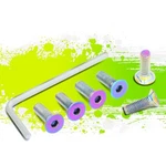 Nrg Innovations SWS-100MC Steering Wheel Conical Screw Kit 6-PIECE W/allen Key. Fixed Price $15.00.