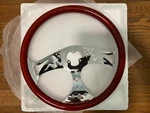 18" "lady" Steering Wheel - Red. Fixed Price $209.99.