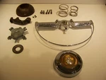 1946 1947 1948 Plymouth Deluxe Steering Wheel Horn Oem #1319916 1319918 +. Fixed Price $399.98.