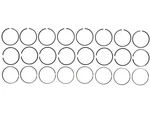 Piston Ring Set 43RGRR58 Ford F450 Super Duty F250 F350 F550 2008 2009 2010. Fixed Price $255.52.