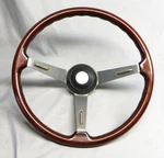 Rare Vintage 1970S Alfa Romeo 7510 Personal Wood/chrome 15" Steering Wheel Exc. Fixed Price $249.99.