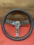 Vintage 15 Inch 3 Spoke Steering Wheel 4 Dish Hot Rod Gasser. Fixed Price $69.95.