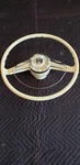 1951-1954 Kaiser-frazer Ivory Colored Steering Wheel. Fixed Price $1245.00.