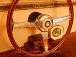 Mercedes 280 Sl 1968-1972 Nardi Wood Steering Wheel 41 Cm Vintage Solid Hub Nos. Fixed Price $3350.00.
